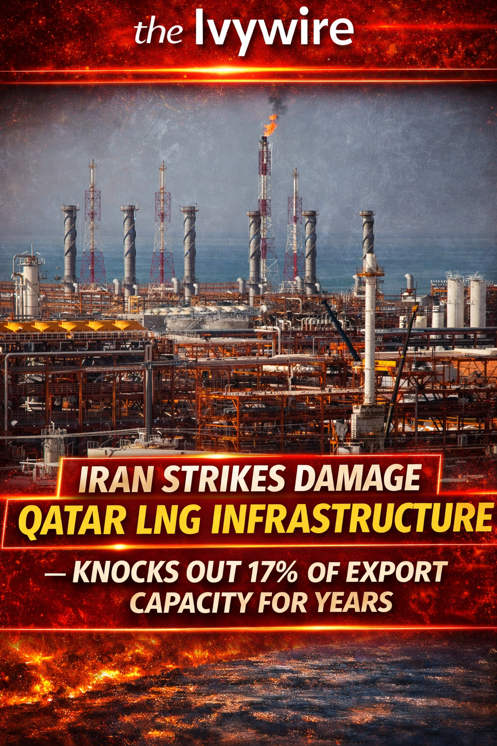 Iran Strike Wipes Out 17% of Global LNG Giant — Markets Brace for Years of Chaos