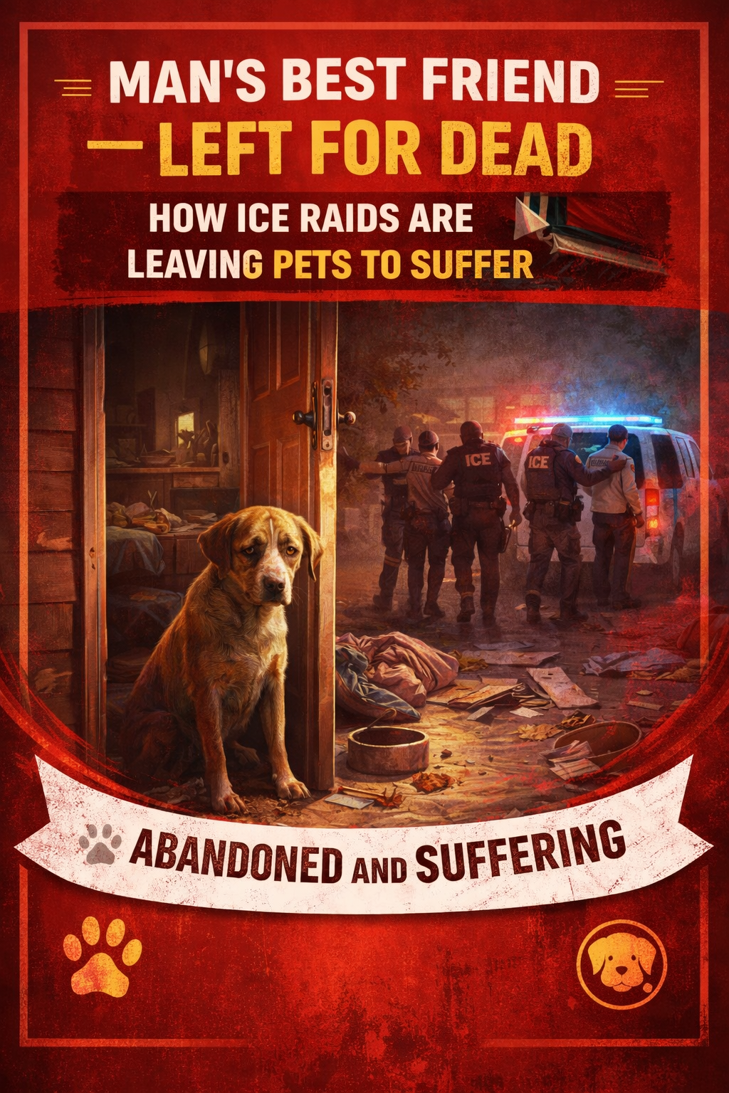 Man’s Best Friend – Left for Dead: How ICE Raids Are Leaving Pets to Suffer